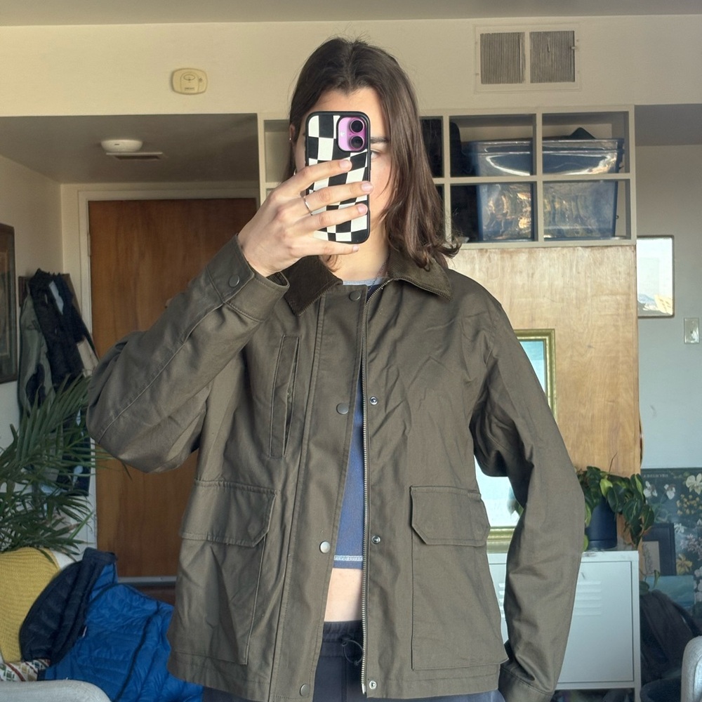 Uniqlo Olive Unisex Jacket